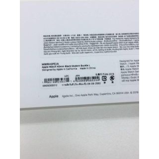 新品未開封品 apple watch純正品バンド モダンバックル　正規品