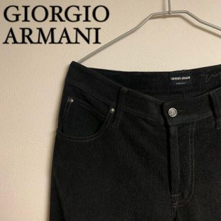 在庫あお得 Giorgio Armani - ジョルジオアルマーニ 黒タグ デニム