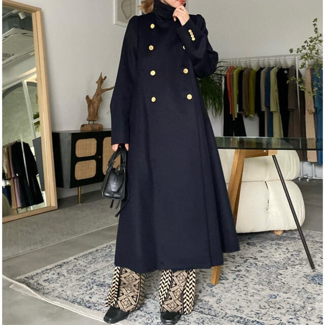 値下げ/Ameri vintage CHARME FLARE LONG COAT-