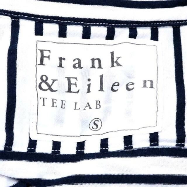 Frank&Eileen(フランクアンドアイリーン)のフランク&アイリーン ブラウス シャツ 長袖 ボーダー 総柄 S 黒 白 レディースのトップス(シャツ/ブラウス(長袖/七分))の商品写真