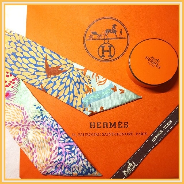 ★HERMES★エルメス★ツイリー スカーフ バンダナ【それぞれの巣づくり】♪