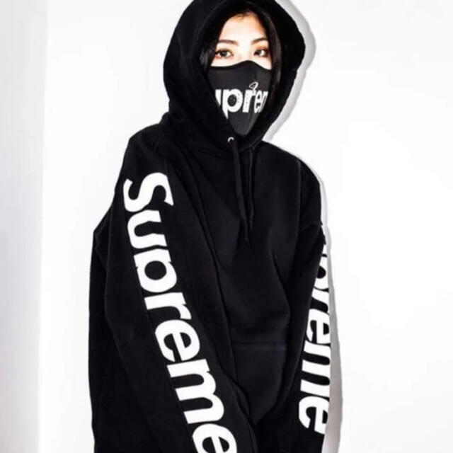 Supreme sideline hooded sweat shirts L