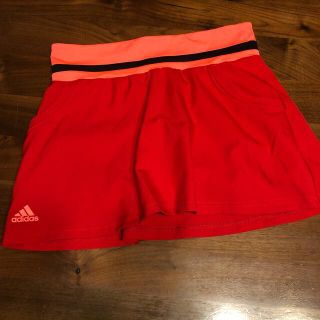 アディダス(adidas)のアディダス　テニス　スコート　赤(ウェア)