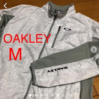 オークリー(Oakley)の美品　OAKLEY オークリーゴルフジャケット　M(ウエア)