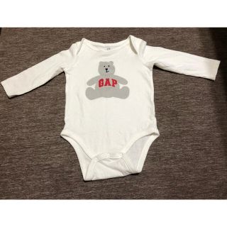 ベビーギャップ(babyGAP)のベビーギャップ　くまさん　ロンパース(ロンパース)