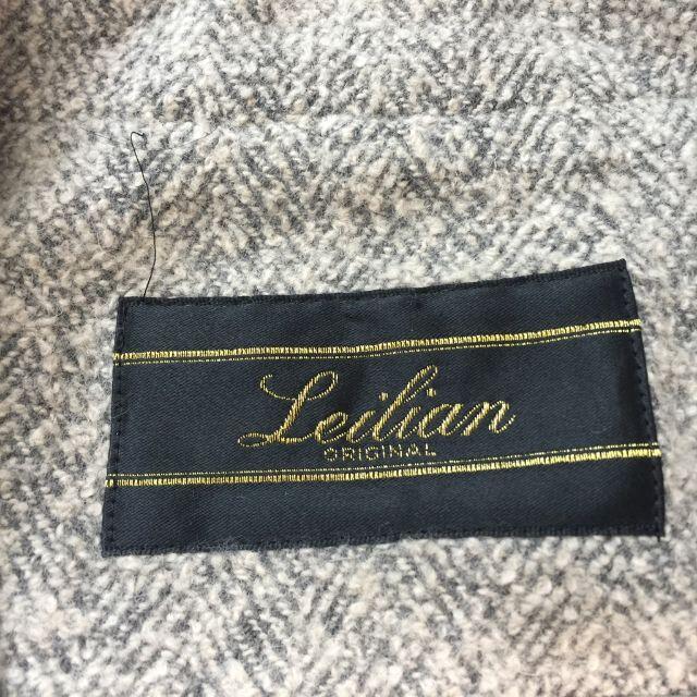leilian(レリアン)の【人気】レリアン アンゴラ混 Pコート グレー サイズ9 レディース レディースのジャケット/アウター(ピーコート)の商品写真