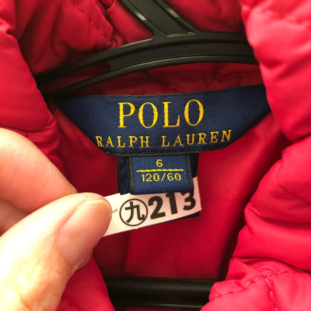 POLO RALPH LAUREN(ポロラルフローレン)のラルフローレン　コート　120サイズ キッズ/ベビー/マタニティのキッズ服女の子用(90cm~)(コート)の商品写真