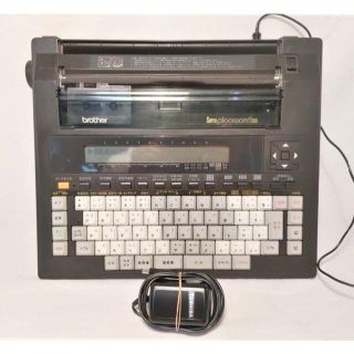 ブラザー(brother)のブラザー NP-300 ワープロ スーパーピコワード300 AC付 動作品(その他)