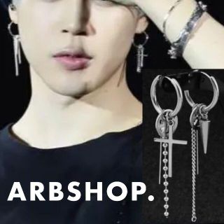 ピアス セット 防弾少年団 BTS イヤリング フェイクピアス(ピアス(片耳用))