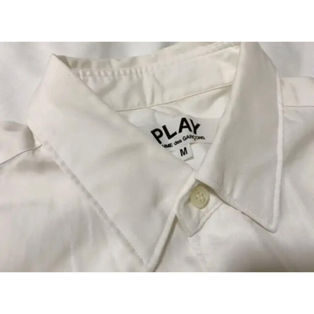 COMME des GARCONS - Comme des garcons シャツ Mサイズ 白 / レッド
