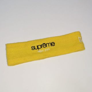 シュプリーム(Supreme)のSUPREME シュプリーム NEWERA ニューエラ ヘアバンド イエロー(その他)