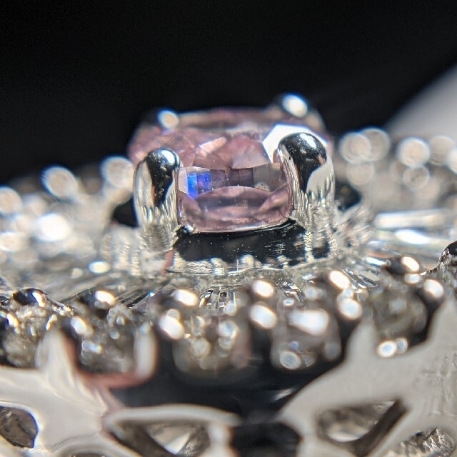 fancy intense pink ダイヤリング レディースのアクセサリー(リング(指輪))の商品写真