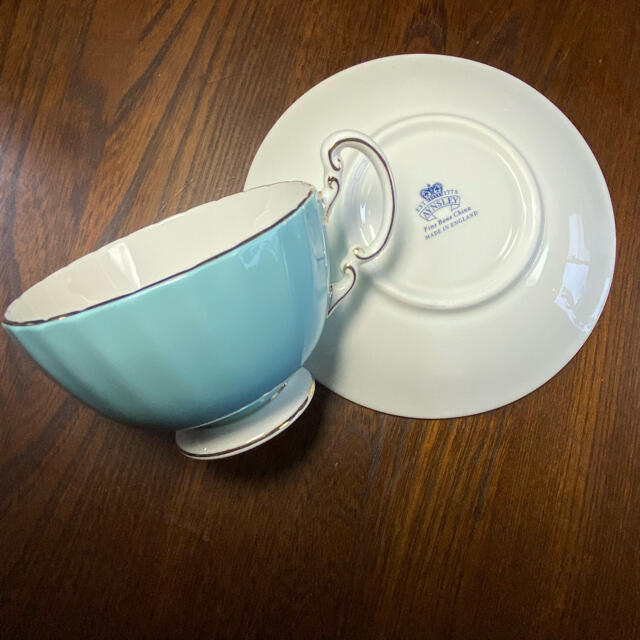 Aynsley China(エインズレイ)のエインズレイ コテージガーデン  カップソーサー　オーバン　美品 インテリア/住まい/日用品のキッチン/食器(グラス/カップ)の商品写真