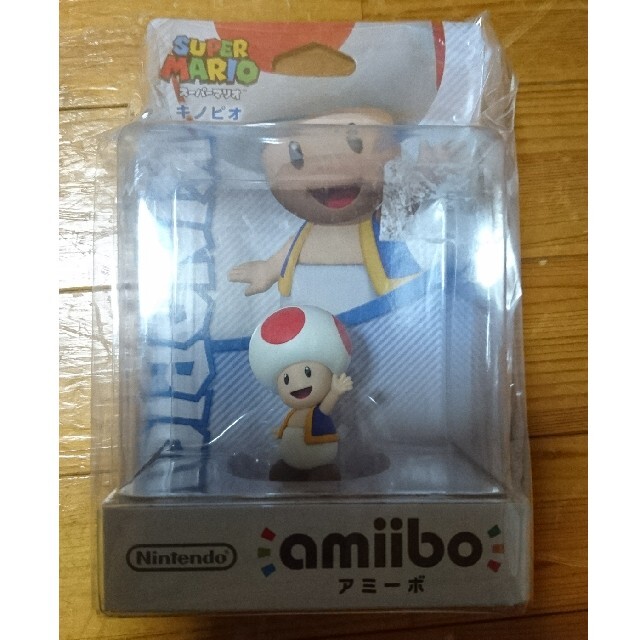 任天堂(ニンテンドウ)のamiibo キノピオ （スーパーマリオシリーズ) エンタメ/ホビーのフィギュア(ゲームキャラクター)の商品写真