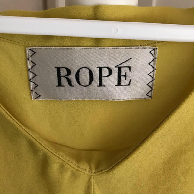 ROPE’(ロペ)のバック切替カットソー　シフォンタイプ レディースのトップス(カットソー(半袖/袖なし))の商品写真