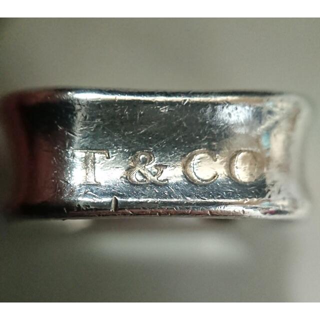 Tiffany & Co.(ティファニー)の0717 ティファニー 約8号 スクエア リング 925 シルバー レディースのアクセサリー(リング(指輪))の商品写真