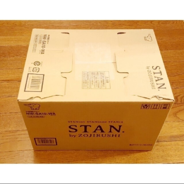 象印 STAN. IH炊飯ジャー(5.5合炊き)NWSA10-WA ホワイト ☆決算特価