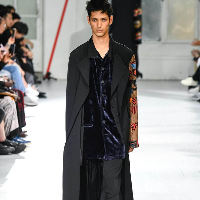 人気沸騰】 Yohji Yamamoto - yohji yamamoto 20ss 片腕ベルベット ...