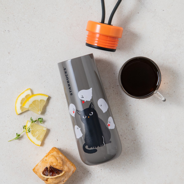 Starbucks Coffee(スターバックスコーヒー)の★韓国スタバ★ハロウィンMD★限定★21ハロウィンストラップタンブラー インテリア/住まい/日用品のキッチン/食器(タンブラー)の商品写真