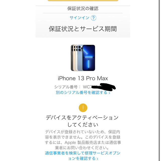 Apple - iphone13 pro max 128GB シエラブルー simフリー