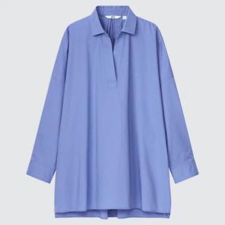 ユニクロ(UNIQLO)のスキッパーシャツ(七分袖)(シャツ)