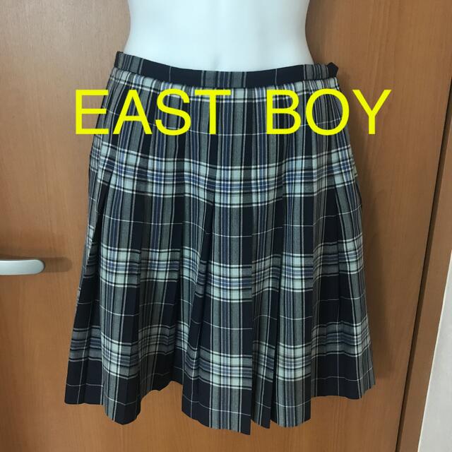 EASTBOY(イーストボーイ)のイーストボーイ　プリーツスカート　チェックスカート レディースのスカート(ひざ丈スカート)の商品写真