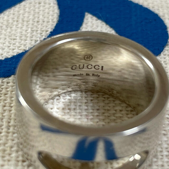 Gucci(グッチ)のGUCCI ロゴリング レディースのアクセサリー(リング(指輪))の商品写真