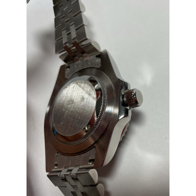 SEIKO(セイコー)のSEIKO セイコー MOD  NH35カスタム ダイバー GMT ベゼル黒青 メンズの時計(腕時計(アナログ))の商品写真