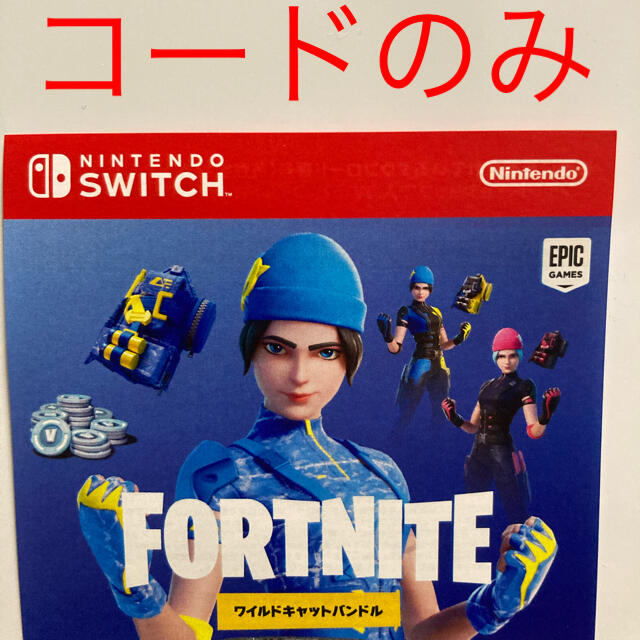 【最安値】NintendoSwitch フォートナイト　ワイルドキャットバンドル