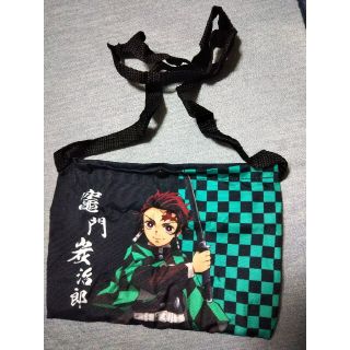 鬼滅の刃 ガチャガチャ 肩掛けカバン バッグ ポーチ 竈門炭治郎(キャラクターグッズ)
