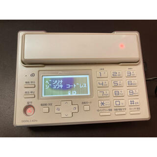 パイオニア(Pioneer)のコードレス電話機　TF-FV3000-W(その他)