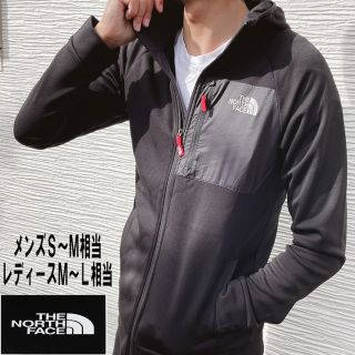 ノースフェイス メンズ パーカー 海外M 日本L相当 新品 黒 hop