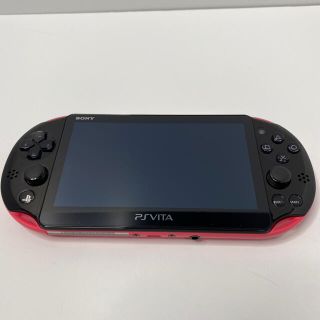 プレイステーションヴィータ(PlayStation Vita)のSONY psvita 本体 PCH-2000 ZA15 ピンクブラック(携帯用ゲーム機本体)