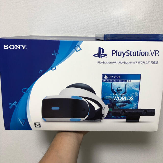 PlayStation VR(プレイステーションヴィーアール)のPlayStation VR エンタメ/ホビーのゲームソフト/ゲーム機本体(家庭用ゲーム機本体)の商品写真