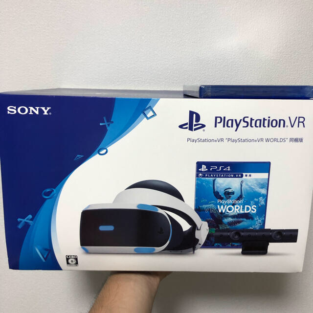 PlayStation VR(プレイステーションヴィーアール)のPlayStation VR エンタメ/ホビーのゲームソフト/ゲーム機本体(家庭用ゲーム機本体)の商品写真