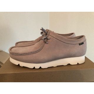 クラークス(Clarks)のclarks wallabee gtx grey suede  beams(ブーツ)