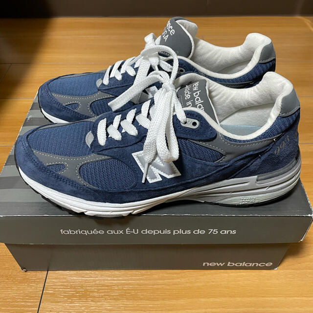 new balance 993 navy 1