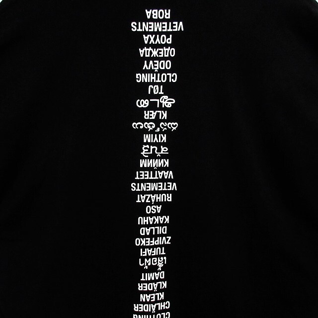 ヴェトモン Translated T-shirt トランスレイト Tシャツ M