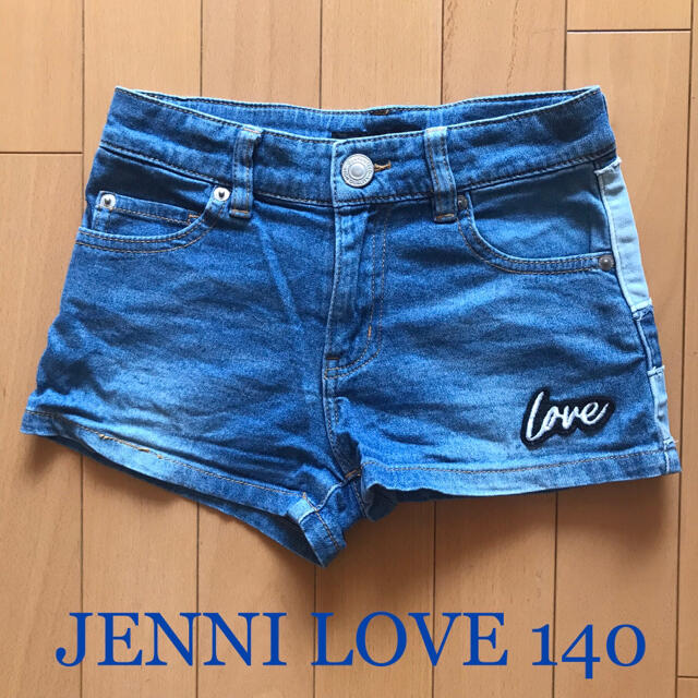 JENNI(ジェニィ)の【JENNI／ジェニィラブ】デニムショートパンツ／140 キッズ/ベビー/マタニティのキッズ服女の子用(90cm~)(パンツ/スパッツ)の商品写真