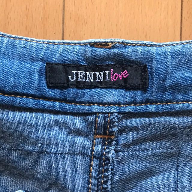 JENNI(ジェニィ)の【JENNI／ジェニィラブ】デニムショートパンツ／140 キッズ/ベビー/マタニティのキッズ服女の子用(90cm~)(パンツ/スパッツ)の商品写真