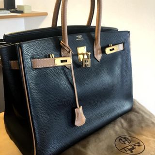 エルメス(Hermes)の  バーキン35   バイカラー アルデンヌ(ハンドバッグ)