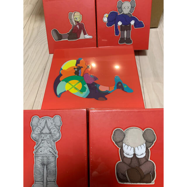 キーチェー MEDICOM TOY - 5種類セット KAWS TOKYO FRIST パズル
