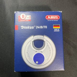 アバス(ABUS)のABUS(アブス) 屈強シリンダー南京錠 ディスカス 24IB-70 ロック(セキュリティ)