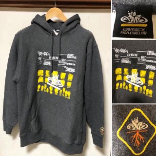 PNB nation グレー　B系　　パーカー　裏起毛　ストリート　希少品‼️