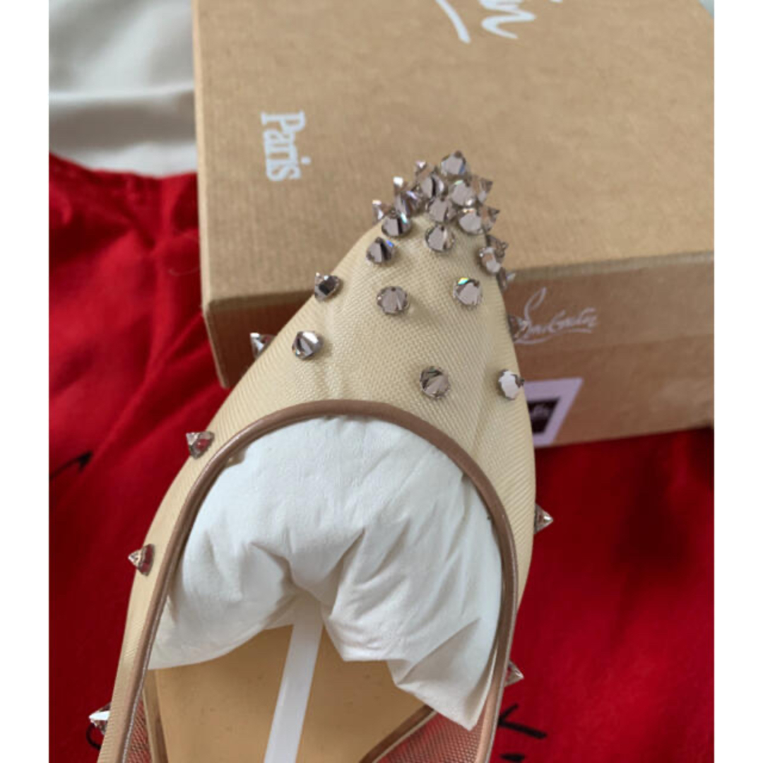 Christian Louboutin(クリスチャンルブタン)のChristian Louboutin DEGRA フラットパンプス レディースの靴/シューズ(バレエシューズ)の商品写真