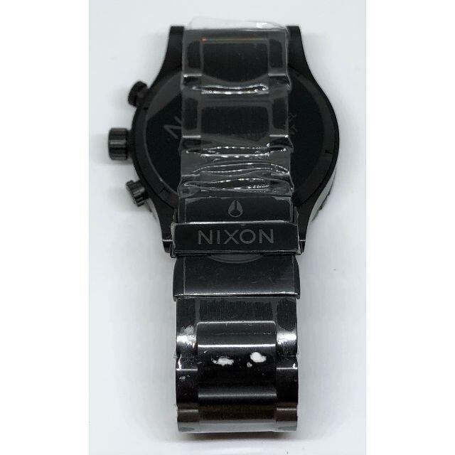 NIXON ニクソン 腕時計 クロノグラフ A083-580 ブラック オレンジ