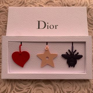 ディオール(Dior)の新品未使用☆DIOR チャーム3種セット　ノベルティ(ノベルティグッズ)