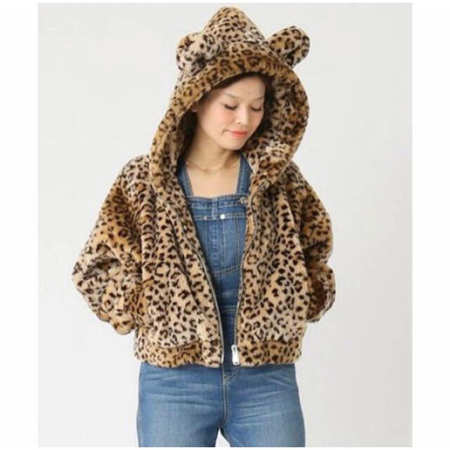 DEUXIEME CLASSE(ドゥーズィエムクラス)のDeuxieme Classe RE/DONE LEOPARD パーカー レディースのトップス(パーカー)の商品写真