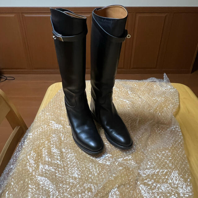 リリ様専用 エルメス ロングブーツ ジャンピング 37ハーフ 24cm