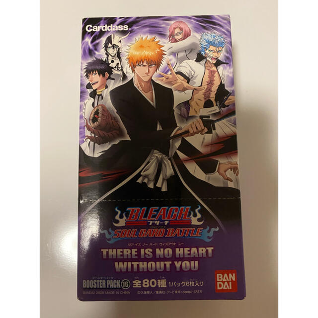 BLEACH 未開封BOX SOUL CARD BAJTLE